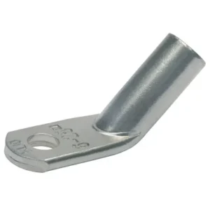 Angled compression cable lugs, Cu, 45° offset