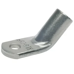 Angled tubular cable lugs, Cu, 45° offset, standard type
