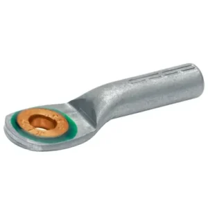 Compression cable lugs, AlCu with Cu eye