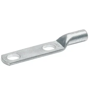 Compression cable lugs DIN special type, Cu with 2 slots
