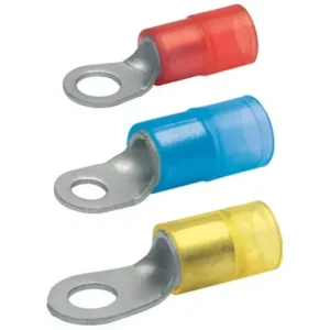 Insulated solderless terminals, Cu with Easy-Entry