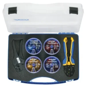 K 82 P Plastic assortment box with insulated cable connections and tools