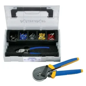 L-BOXX Mini made of plastic with K306K and insulated cable end sleeves 1.5 - 10 mm²