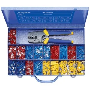 MK 230 B 507 Steel assortment box with insulated cable connections and crimping tool