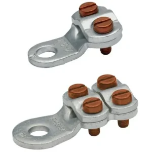 Punched cable lugs, Cu