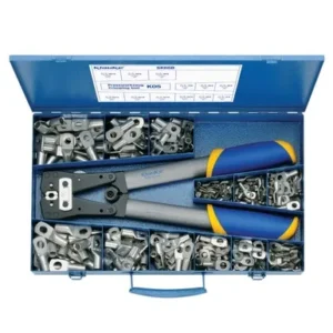 SK 65 B Steel assortment box with tubular cable lugs and crimping tool