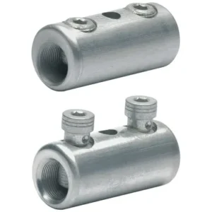 Screw connectors with 2 screws, with shear head, tin-plated