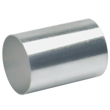 Sleeves for compacted conductors, for tubular cable lugs and connector standard type